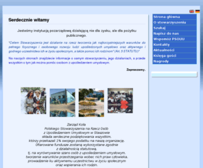 psouu-staszow.org: PSOUU - Strona główna
Polskie Stowarzyszenie na Rzecz Osób z Upośledzeniem Umysłowym - Koło w Staszowie
