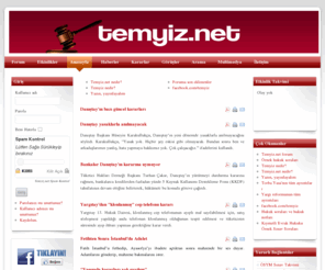 temyiz.net: Temyiz.net | Türk Hukuku ve Haberler, Forumlar, Kararlar, ve Görüşler
Temyiz nedir? Sözlükte ayırt etme, seçme, ayırma anlamlarına gelen temyiz; hukukta, mahkeme kararlarının çeşitli yönlerden incelenmesini amaçlayan bir usuli işlemdir. Bu işlem, üst mahkemeler olan Yargıtay, Danıştay veya askeri Yargıtay tarafından yapılır. Bu nedenle söz konusu üst mahkemelere de temyiz merci adı verilir.