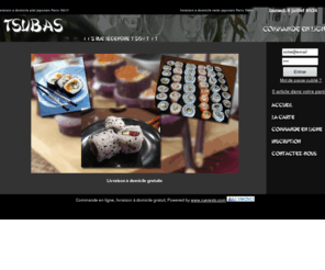 sushi-yakitori.com: www.sushi-yakitori.com : Restaurant-Japonais-Commande-en-ligne-Livraison-à-domicile gratuite-Paris-F
sushi fondants et ultra frais livrés à domicile,sushi, plateaux de sushi, restauration japonaise,livraison à domicile,livraison à domicile ou au bureau, plateaux repas, plats à emporter,traiteur japonais, commandez en ligne vos spécialités japonaises livr