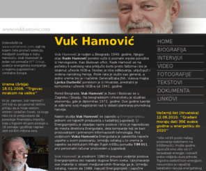 vukhamovic.com: Vuk Hamovic
