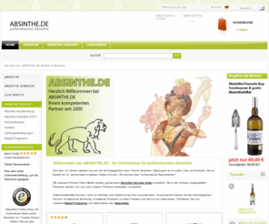 absinthe-distribution.com: ABSINTHE.DE Absinth Onlineshop
Bei ABSINTHE.DE finden Sie die größte Auswahl authentischer Absinthe. Unsere Eigenmarken DUPLAIS, BREVANS und MANSINTHE sind international mehrfach bei Spirituosenwettbewerben ausgezeichnet worden. Wir bieten exzellenten Service zu fairen Konditionen. Kaufen Sie hier Absinth in unserem Absinthe Onlineshop