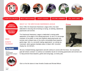 gal.org.uk: Greyhound Awareness League
Greyhound Awareness League