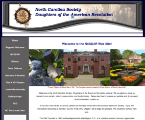 ncdar.org: NCSDAR Web Site
NCSDAR, North Carolina Society Daughters of the American Revolution, NC DAR Chapters, Find a NC DAR Chapter, Official NCSDAR Web Page