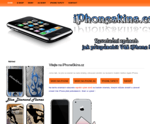 iphoneskins.cz: iPhone skins, přizpůsobte si svůj iPhone
iphoneskins - revolučni způsob jak přizpůsobit váš iPhone