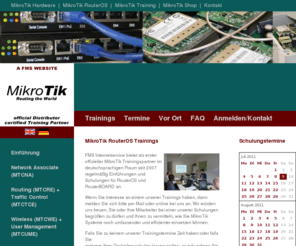 mikrotiktraining.net: MikroTik Training
MikroTik Schulungen und Zertifizierung | Mikrotik training and certification