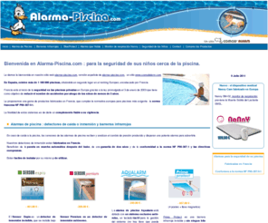 alarma-piscina.com: Alarma-Piscina.com : seguridad de los niños
Alarmas de piscina fabricadas en Francia y conformes a la norma NF P 90-307/A1. Barreras infrarrojas y consejos de seguridad para su piscina