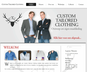 customtailoredclothing.nl: Welkom
Joomla! - the dynamic portal engine and content management system
