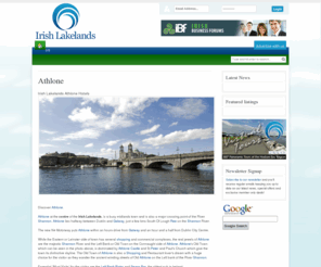 discoverathlone.com: Athlone -  - Irish Lakelands Tourism.
Athlone -  - Irish Lakelands Tourism.