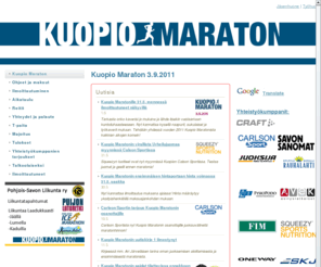 kuopiomaraton.com: Kuopio Maraton 2011
juoksu, kävely, rullaluistelu, marathon, running, kuopio, maratonjuoksu, järvimaisema, lakeland, suomi, kaunis luonto