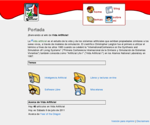 vidaartificial.com: Portada - VidaArtificial
