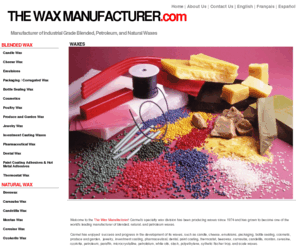 waxmanufacturer.com: Carmel Waxes - Paraffin, Microcystalline, and Investment Casting Wax
Carmel is a leader in paraffin wax, microcrystalline wax, investment casting wax, carnauba wax, candelilla wax, and polyethylene wax.