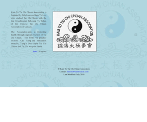 kamtotaichi.com: Kam To Tai Chi Association - Home
Kam To Tai Chi Chuan Association is founded by Sifu Laurens Kam To Lee, who studied Tai Chi Chuan with the late Grandmaster Tchoung Ta Tchen of the Chinese Tai Chi Chuan Association of Canada. 