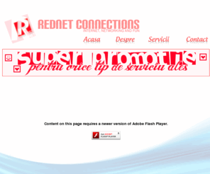 vreaunet.com: REDNET Connections - Site in Lucru!
REDNET, Red-net, Vreau net, vreaunet, Internet , Conexiune , Retea , Fun , Super Pret , Reduceri , Promotie , Servicii retelistica , Mare viteza