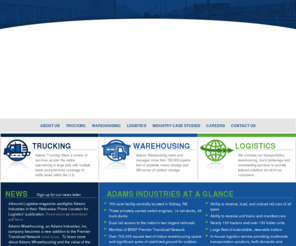 westnebraskalogisticshub.com: Adams Industries, Inc.
Adams Industries, Inc. Trucking, Warehouse, Logistics