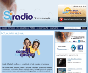 siradio.info: SiRadio - Somos como tú
SiRadio de Galicia - Música, Informativos, Radio Online