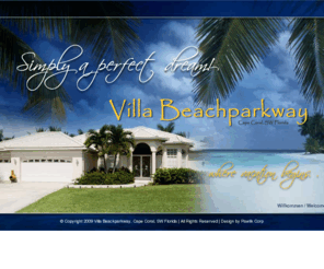 villa-beachparkway.com: Splash :: Villa Beach Parkway
Komfortables Ferienhaus von privat mit Pool und stilvollem Ambiente in Cape Coral Florida.