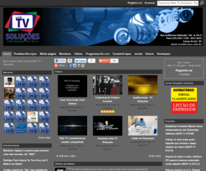 webtvsolucoes.com.br: Web TV Soluções - Rede Social
Bem-vindo à rede social da Web TV Solucões!