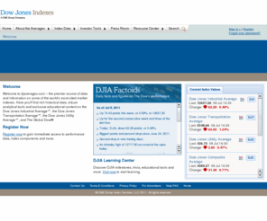 djaverages.com: Dow Jones Averages
