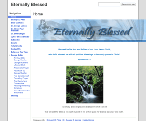 eternallyblessed.com: Teachings by Victor Paul Wierwille
Wierwille, Pillai, Grace Bliss,Lamsa, PFAL,