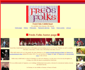 freds-folks.co.uk: Freds Folks Ceilidh Band Home Page
