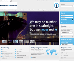 kuehne-nagel.biz: Kuehne + Nagel: Home
Global Seafreight, Airfreight, Rail, Road, Contract Logistics, and Lead Logistics Solutions.