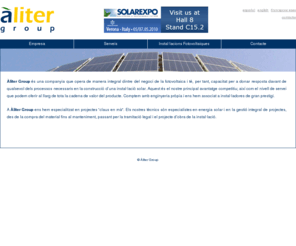 alitergroup.es: Qui som
Aliter Group