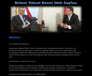 bulentyuksel.com: Bülent Yüksel Resmi Web Sayfası
