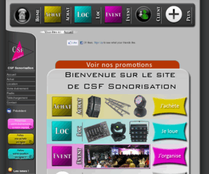 csf-sonorisation.com: Location et Vente en ligne de matériel de sonorisation - Organisation d'événement - CSF Sonorisation
Location et Vente en ligne de matériel de sonorisation - Organisation d'événement - CSF Sonorisation - Aux meilleurs prix !