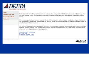 deltaeconomicconsulting.com: Delta Economic Consulting
