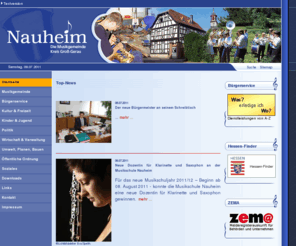 nauheim.de: Nauheim - die Musikgemeinde im Kreis Groß-Gerau - Startseite
Die Gemeinde Nauheim im Kreis Groß-Gerau heißt Sie herzlich Willkommen Auf unserer Internetseite finden Sie Informationen rund um die schöne Musikgemeinde zwischen Frankfurt, Wiesbaden, Mainz und Darmstadt im Herzen des Rhein-Main-Gebietes.