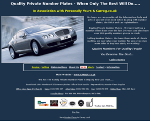 pynos.com: Private Number Plates - QUALITY
We provide help and information for private number plates and private car registrations. DVLA numbers plates auction advice, buyers and sellers help.