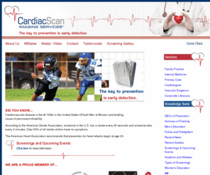 cardiacscanny.com: CardiacScan Imaging Service of New York Cardiac Scan Imaging Services of New York
CardiacScan Imaging Service of New York offers LifeScan screening for early detection of heart disease, stroke risk, sudden cardiac death and more. 