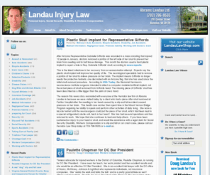 landauinjurylaw.com: Landau Injury Law - Personal Injury, Social Security Disability & Workers Compensation
landauinjurylaw.com specializes in Personal Injury, Social Security Disability & Workers Compensation, the Abrams Landau Law Firm is headed by Doug Landau, a dedicated Workers Comp Lawyer, Social Security Disability Lawyer, and Personal Injury Lawyer, landaulawshop.com.