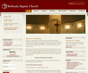 bethesdabaptist.us: Bethesda Baptist Church
Bethesda Baptist Church