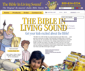 bibleinlivingsound.com: Childrens Bible Stories, Dramatized Bible Stories, Sunday School Lessons, Bible Study Worksheets and Homeschool Curriculum
Classic audio Bible stories on CD. Includes Old Testament stories, the life of Jesus, stories of Paul and the Apostles. Gifts sets, workbooks 