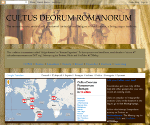 cultusdeorumromanorum.org: CULTUS DEORUM ROMANORUM
