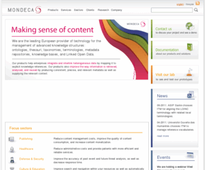 mondeca.com: Home Mondeca   - Mondeca
Content Management System