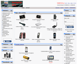nawiga.pl: Nawigacja - GPS - PDA - GSM - Telefony - mapy - akcesoria  - Nawigacja - GPS - PDA - GSM - Telefony - mapy - akcesoria
Nawigacja - GPS - PDA - GSM - Telefony - mapy - akcesoria Nawigacja - GPS - PDA - GSM - Telefony - mapy - akcesoria