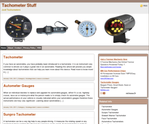 tachometerstuff.com: Welcome to Tachometer Stuff
Just Tachometers