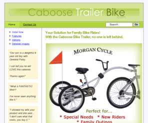 caboose trailer bike