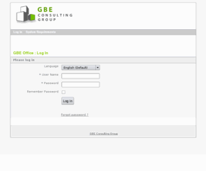 gbeglobal.biz: GBE Consulting Group | Online Project Management
Groupware module. Manage web projects with team collaboration, users management, tasks and projects tracking, files approval tracking, project sites clients access, customer relationship management.