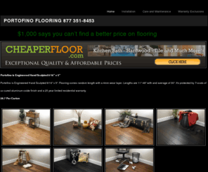 portofinofloor.com: Portofino Flooring       877 351-8453 - Home
Portofino Flooring