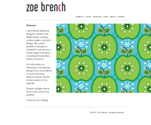 zoebrench.com: Zoe Brench Creative Design Patterns
