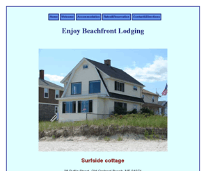 Surfside Oceanfront Com Surfside Cottage In Old Orchard Beach Maine