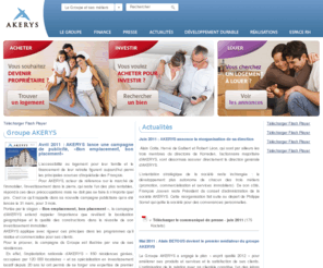 akerys.com: AKERYS - Groupe Immobilier : promotion immobilière, services immobiliers, logements neufs, courtage en assurances, crédits et produits financiers
Le Groupe AKERYS