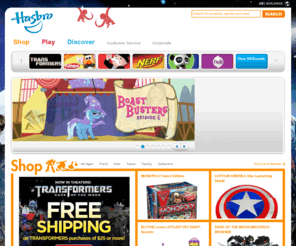 hasbrogames.org: Hasbro Toys, Games, Action Figures and More...
Hasbro Toys, Games, Action Figures, Board Games, Digital Games, Online Games, and more...
