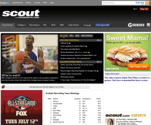 scoutmlb.com: Scout.com - College and High School Football, Basketball, Recruiting, NFL, and MLB Front Page
The Scout.com Network covers college, NFL, MLB, high school, recruiting, and much more