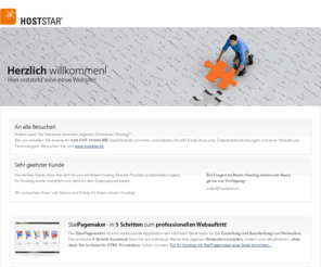 tandco.biz: Hoststar - Top Hosting zum sensationellen Preis - Webhosting und Webspace mit vielen Vorteilen
Die Hosting Angebote von Hoststar bieten umfangreiche Profifunktionen zu einem günstigen Pauschalpreis. Beste Performance, sowie jahrelange Erfahrung als Hosting Anbieter bieten Ihnen beste Voraussetzungen für einen erfolgreichen Internetauftritt!