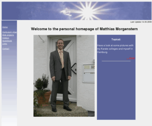 m-morningstar.com: M-Morningstar - Matthias Morgenstern
Personal Homepage of Matthias Morgenstern