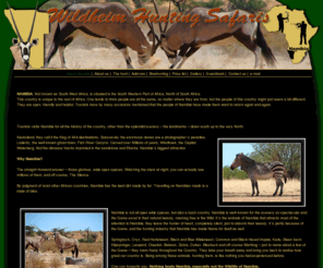 wildheim-hunting-safaris.com: Namibia: Wildheim Hunting Safaris - The truly African Bow-Hunter Experience
Trophy hunting in Namibia's South - The Kalahari.